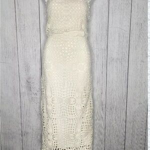 House of Harlow‎ Elegant Cream Lace Dress